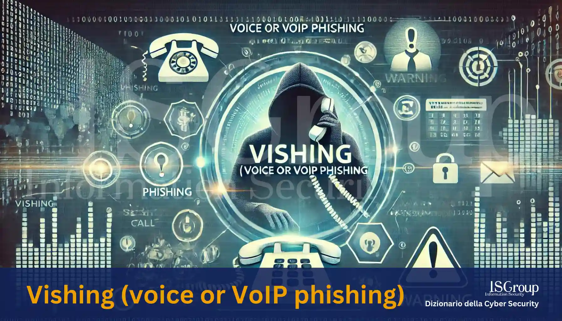 Vishing (voice or VoIP phishing)