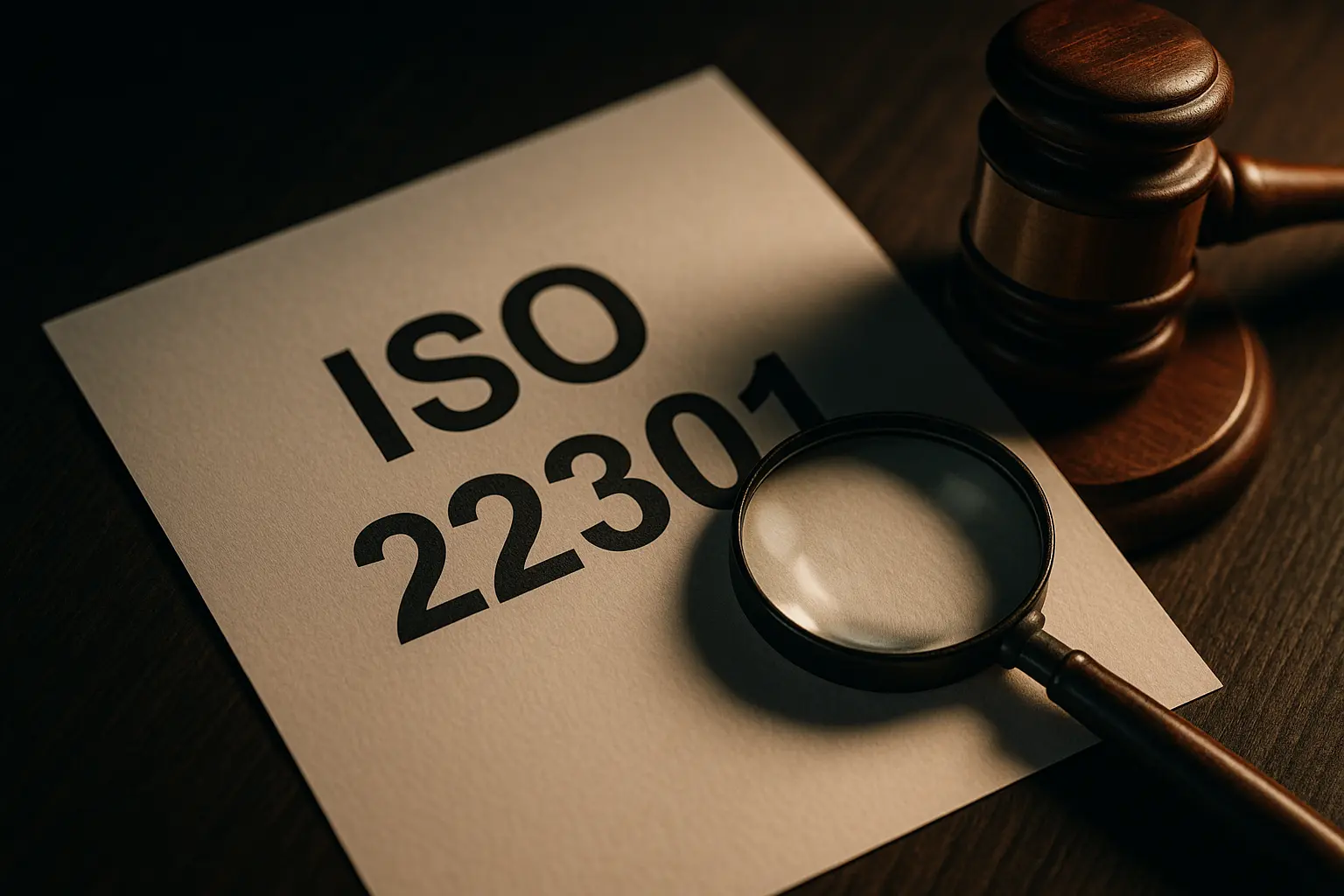 ISO 22301 scope deliverable retest per continuità operativa